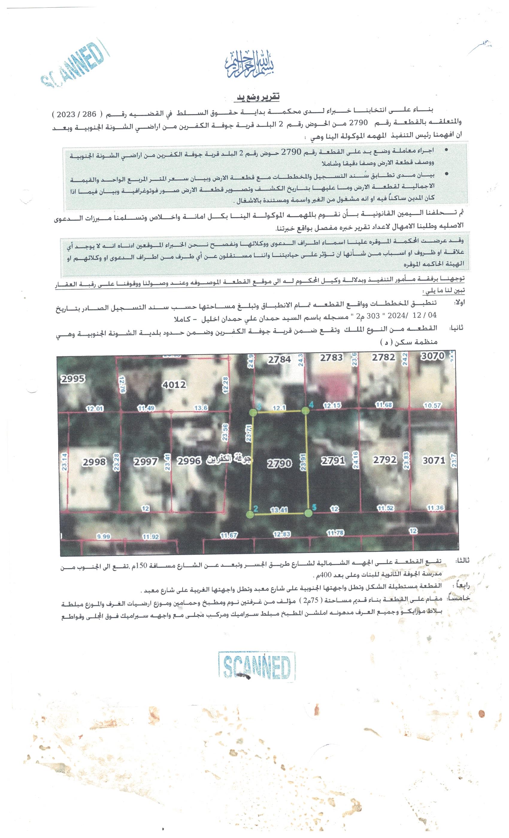 مزاد أرض / مجمع — جوفة الكفرين