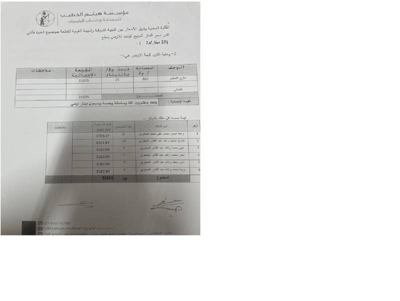 مزاد أرض / مجمع — ارينبة الغربية