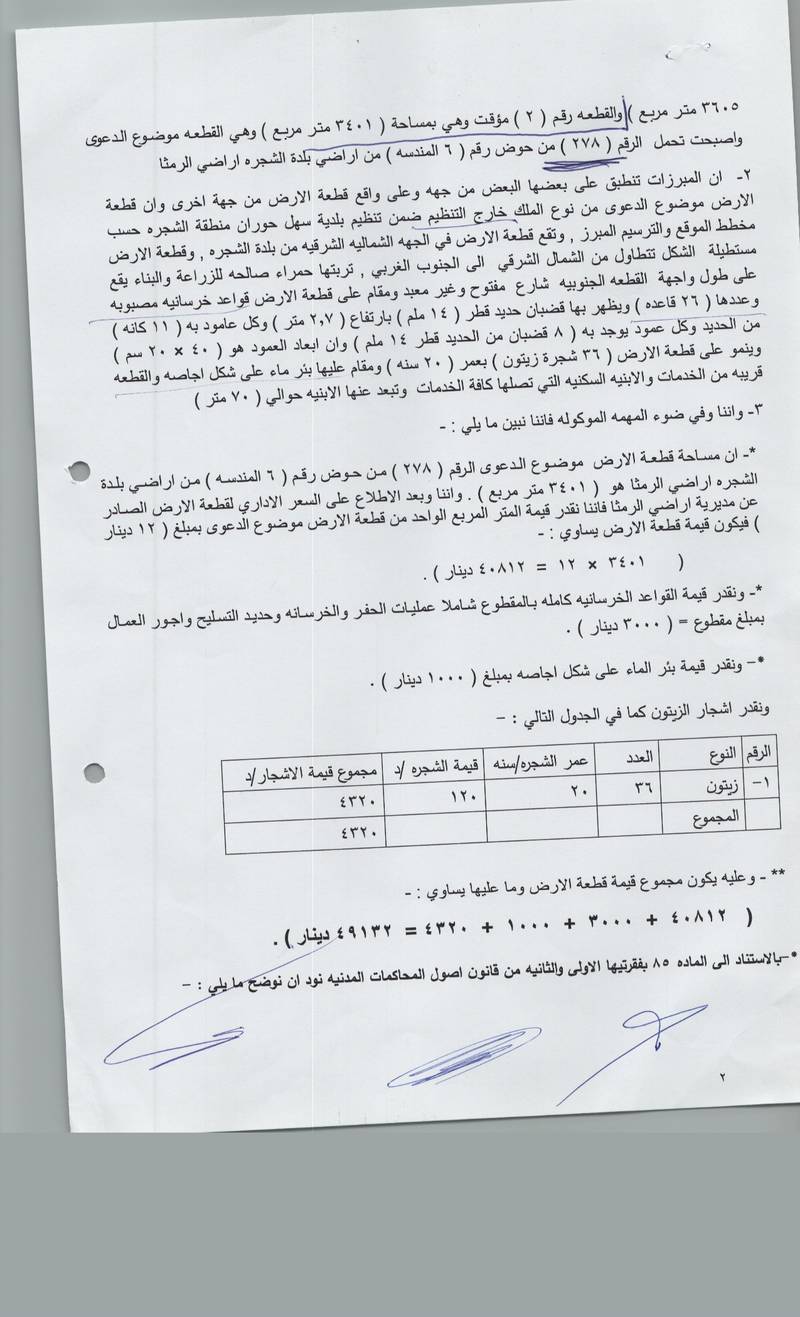 مزاد أرض / مجمع — الشجرة