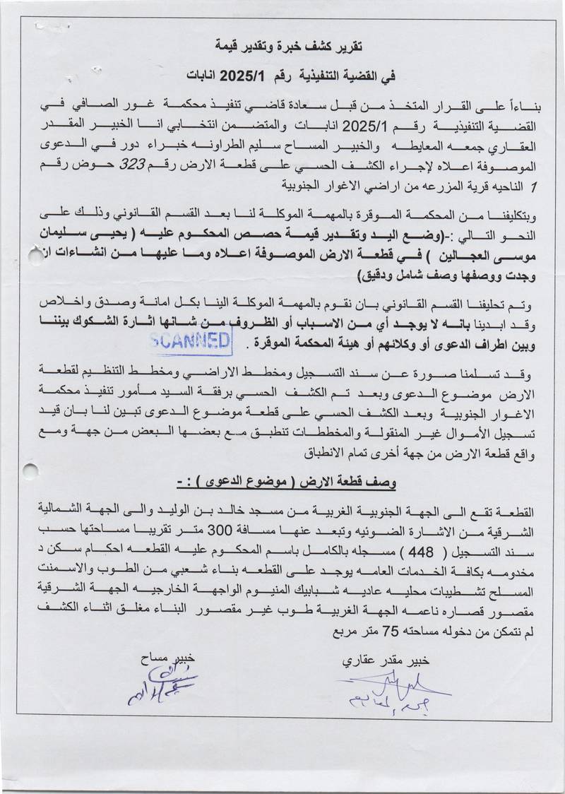 مزاد أرض / مجمع — المزرعة