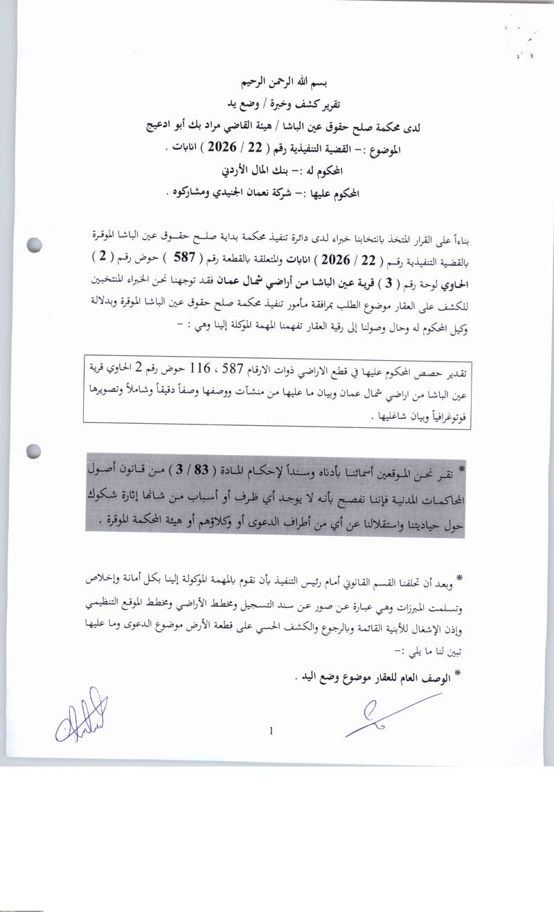 مزاد أرض / مجمع — ام انجاصة