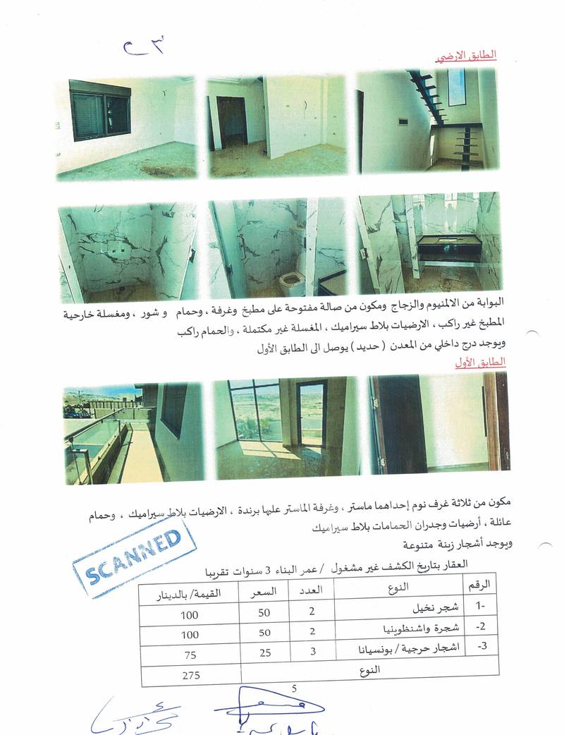 مزاد شقة / مكتب — غور الرامة